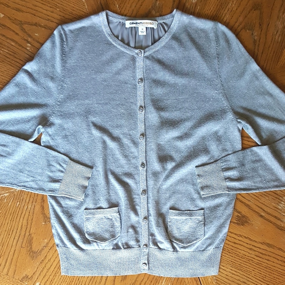 Clements Ribeiro cardigan with glitter accents